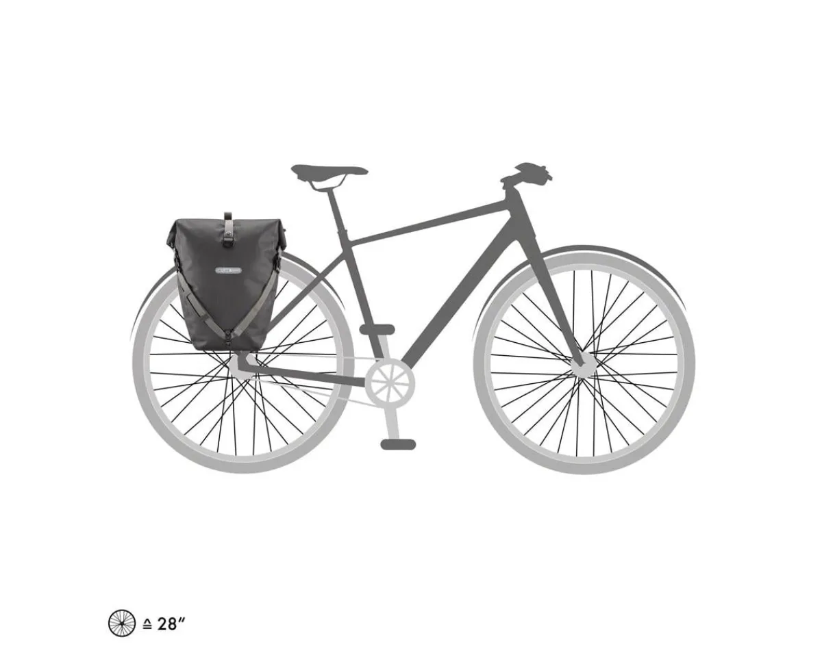 Ortlieb Bags & Packs|Back-Roller Urban Pannier (Pepper) (20L) (Single)