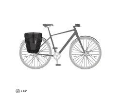 Ortlieb Bags & Packs|Back-Roller XL Plus Panniers (Granite/Black) (78L) (Pair)