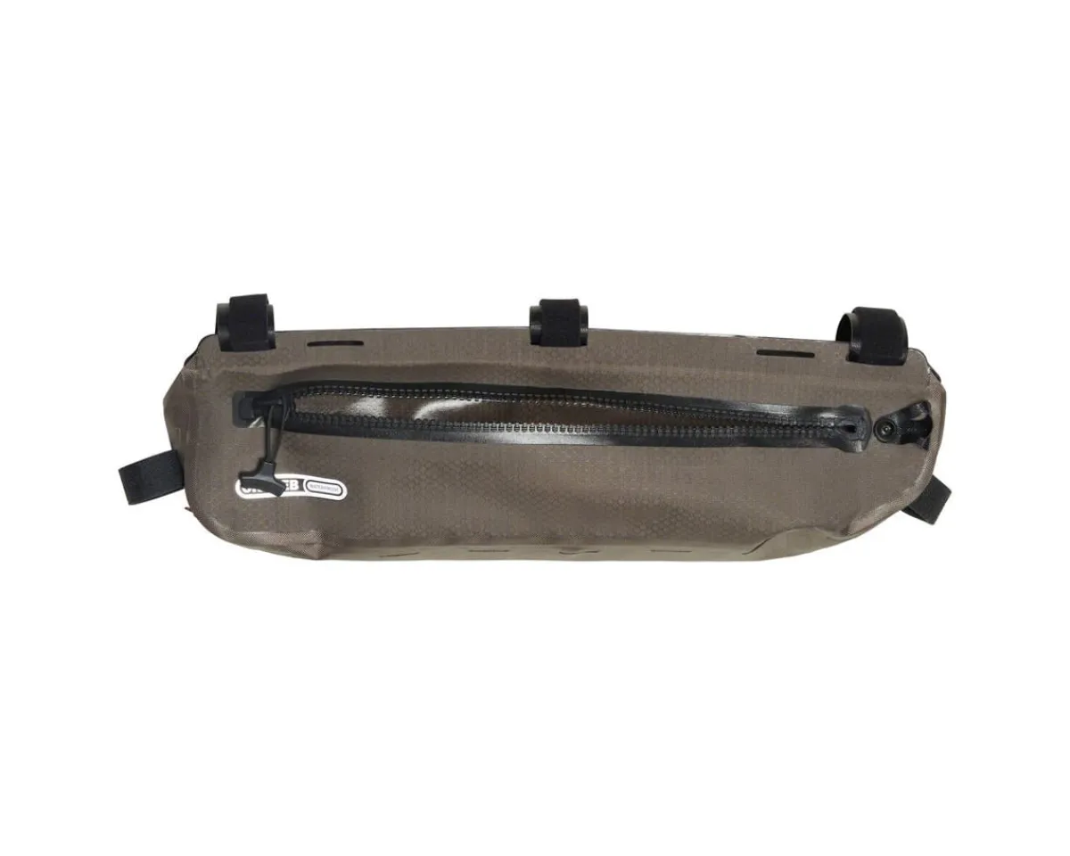 Ortlieb Bags & Packs|Bikepacking Toptube Frame-Pack (Dark Sand) (4L)