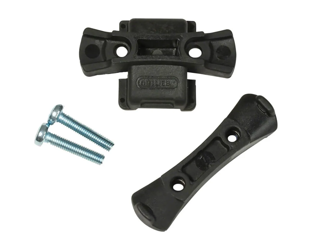 Ortlieb Bags & Packs|Saddles & Seats|Saddle Bag Mounting Set (Black) (Saddle-Bag/MudRacer/Micro)