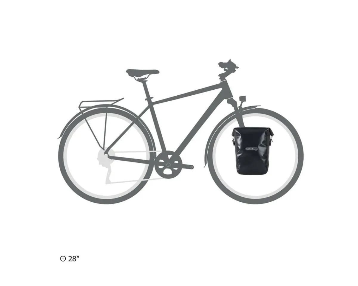 Ortlieb Bags & Packs|Sport-Roller Core Pannier (Black) (14.5L) (Single)