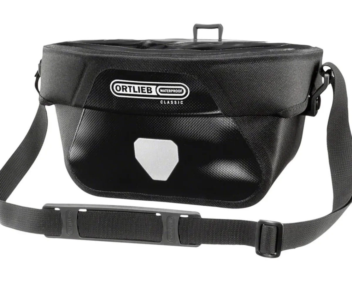 Ortlieb Bags & Packs|Ultimate Six Classic Handlebar Bag (Black) (5L)
