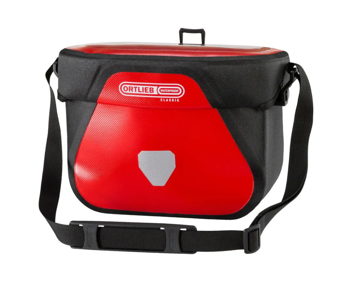 Ortlieb Bags & Packs|Ultimate Six Classic Handlebar Bag (Red) (6.5L)