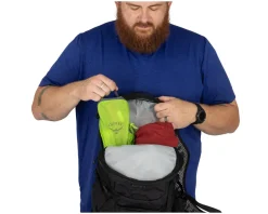 Osprey Bags & Packs|Raptor 14 EF Hydration Pack (Black) (Extended Fit)