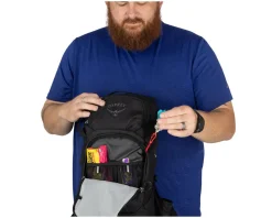 Osprey Bags & Packs|Raptor 14 EF Hydration Pack (Black) (Extended Fit)