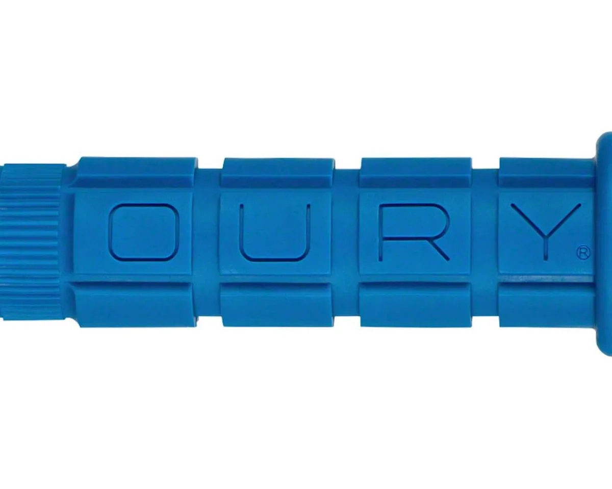 Oury Grips & Handlebar Tape|Single Compound Mountain Grips (Blue)