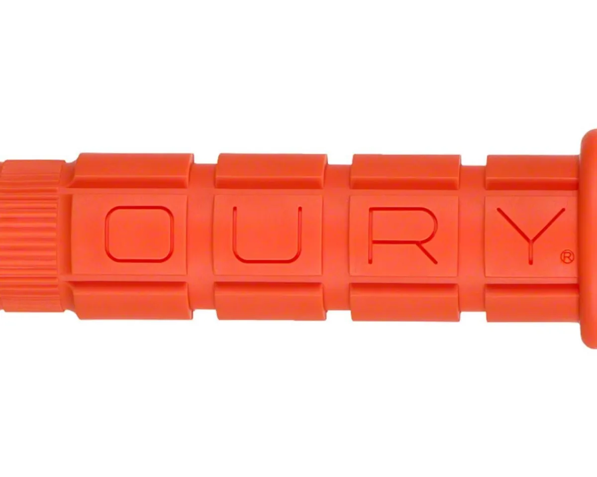 Oury Grips & Handlebar Tape|Single Compound Mountain Grips (Orange)