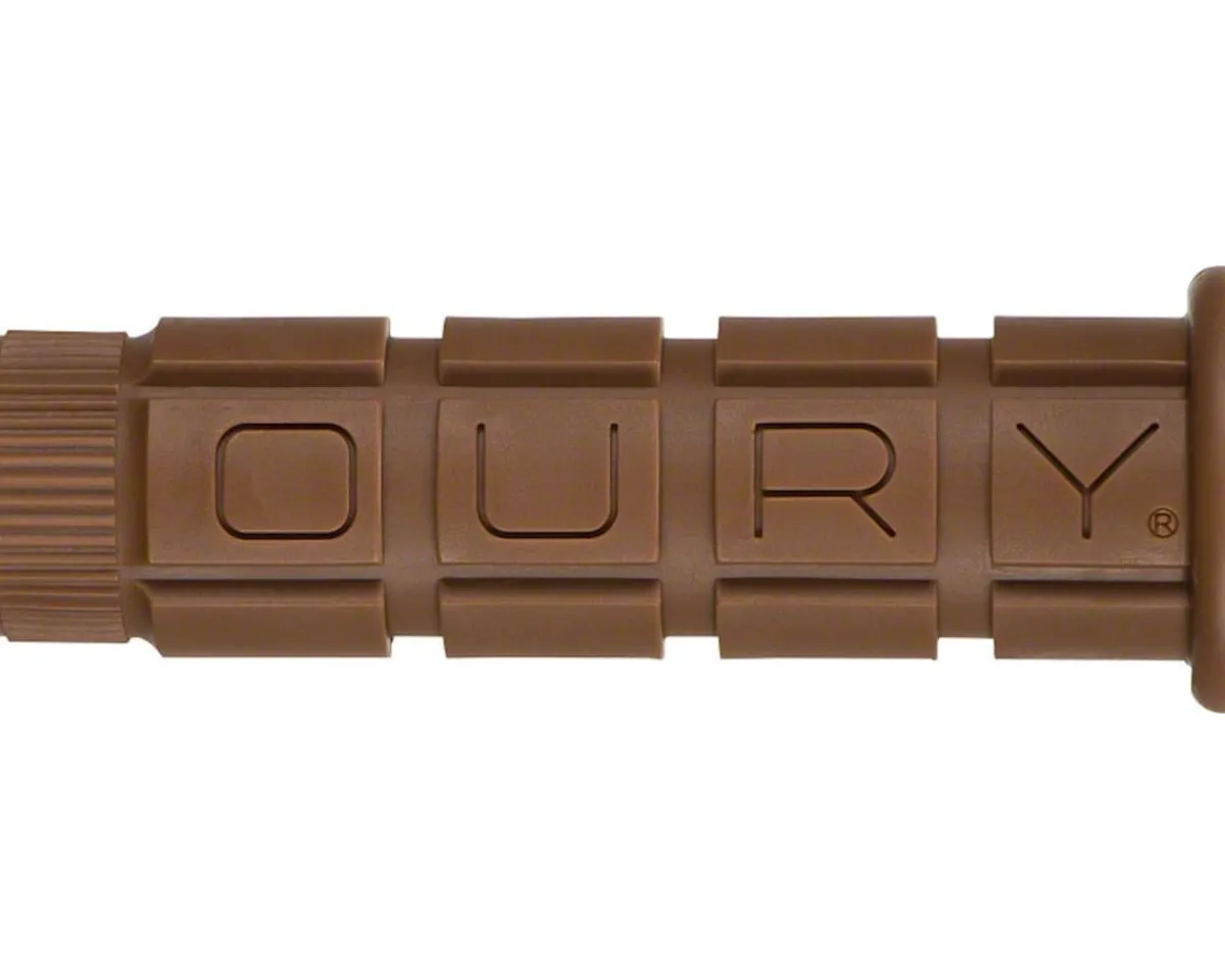 Oury Grips & Handlebar Tape|Single Compound Mountain Grips (Muddy Brown)