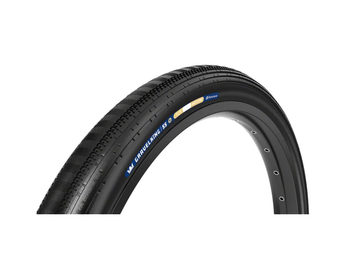Panaracer Tires|GravelKing SS+ Tubeless Gravel Tire (Black) (700c) (35mm) (ZSG Gravel/ TuffTex+)