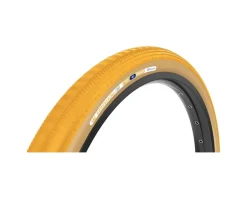 Panaracer Tires|GravelKing SS Tubeless Gravel Tire (Honey Butter/Brown) (700c) (45mm) (ZSG Gravel/TuffTex)