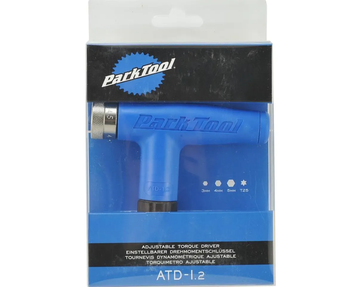 Park Tool Tools|Adjustable Torque Driver (4-6Nm) (3, 4, 5mm + T25)