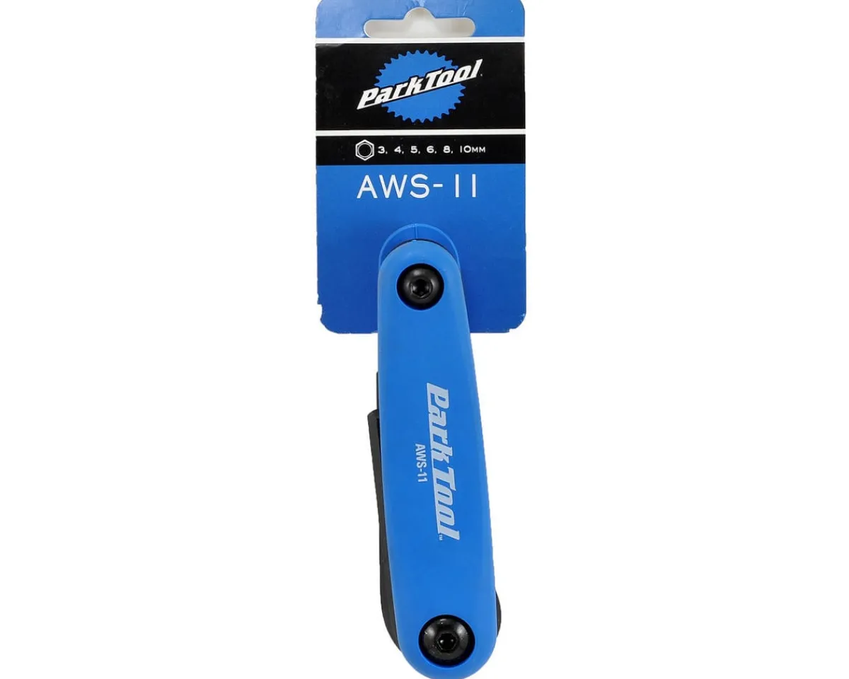 Park Tool Tools|AWS-11 Metric Folding Hex Wrench Set (3 - 10mm)