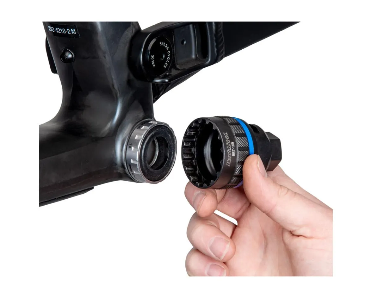 Park Tool Bottom Brackets & Parts|Tools|BBT-169 Steel Bottom Bracket and Lockring Tool (Black)