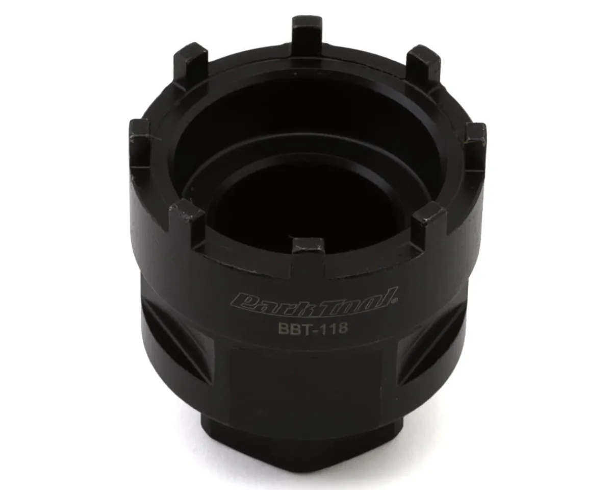 Park Tool Bottom Brackets & Parts|Tools|BBT-118 Steel Bottom Bracket & Lockring Tool (Black)