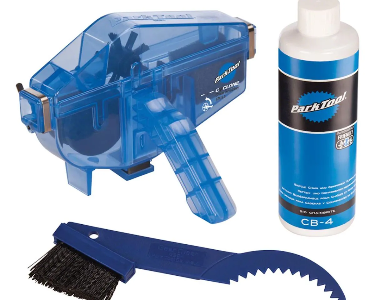 Park Tool Tools|Chains & Accessories|Chain Gang Chain Cleaning System (Blue)