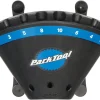 Park Tool Tools|HXH-2P Wall Mount Hex Wrench Holder (Black/Blue)