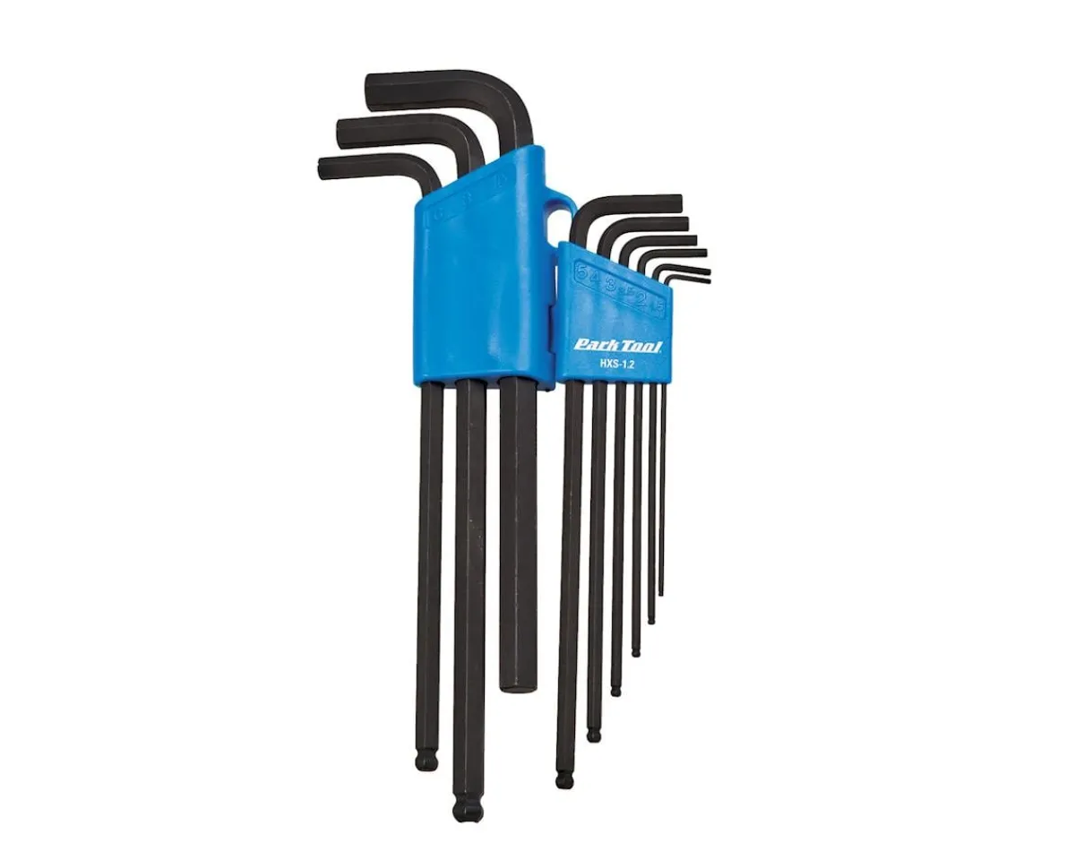Park Tool Tools|HXS-1.2 L-Shaped Hex Wrench Set (1.5 - 10mm)