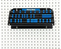 Park Tool Bike Repair Stands|JH-3 Socket And Bit Organizer (Black/Blue)