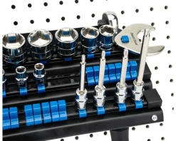 Park Tool Bike Repair Stands|JH-3 Socket And Bit Organizer (Black/Blue)