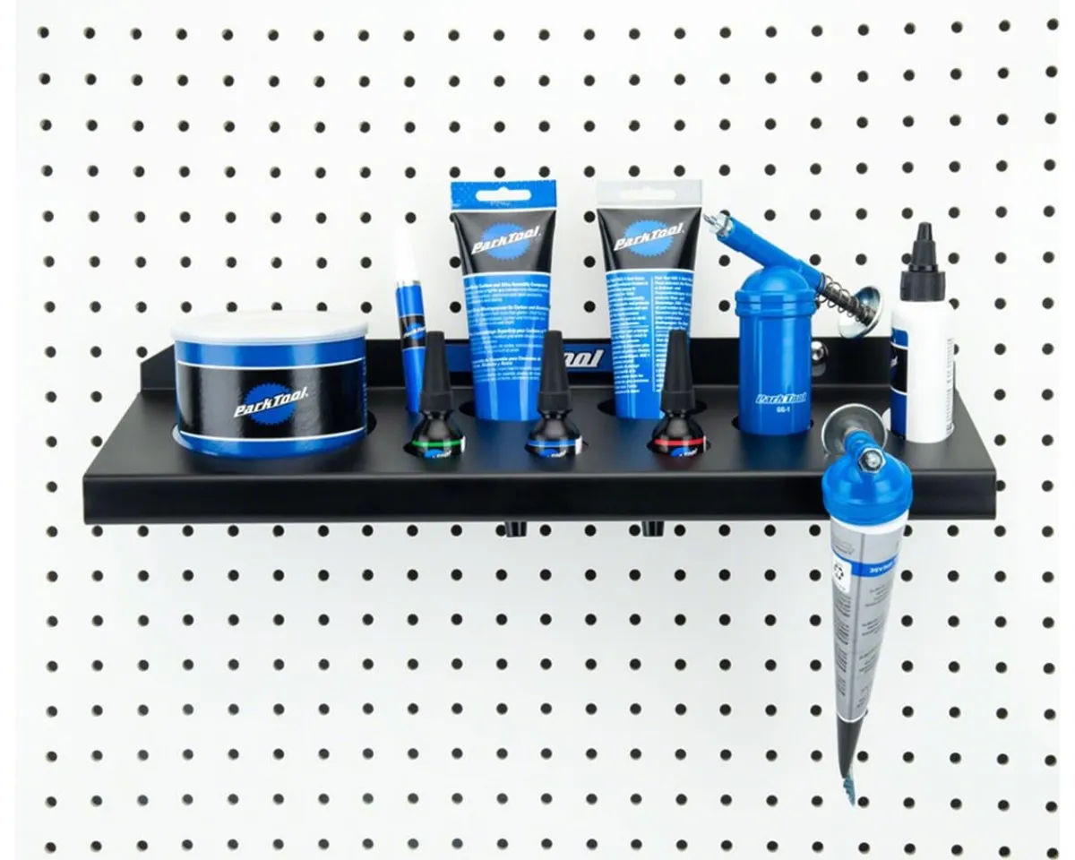 Park Tool Bike Repair Stands|JH-2 Wall-Mounted Lubricant And Compound Organizer (Black)