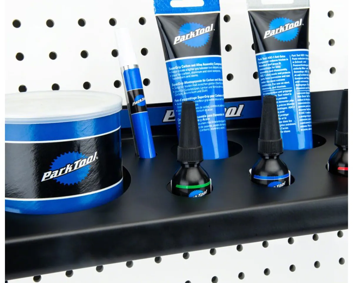 Park Tool Bike Repair Stands|JH-2 Wall-Mounted Lubricant And Compound Organizer (Black)