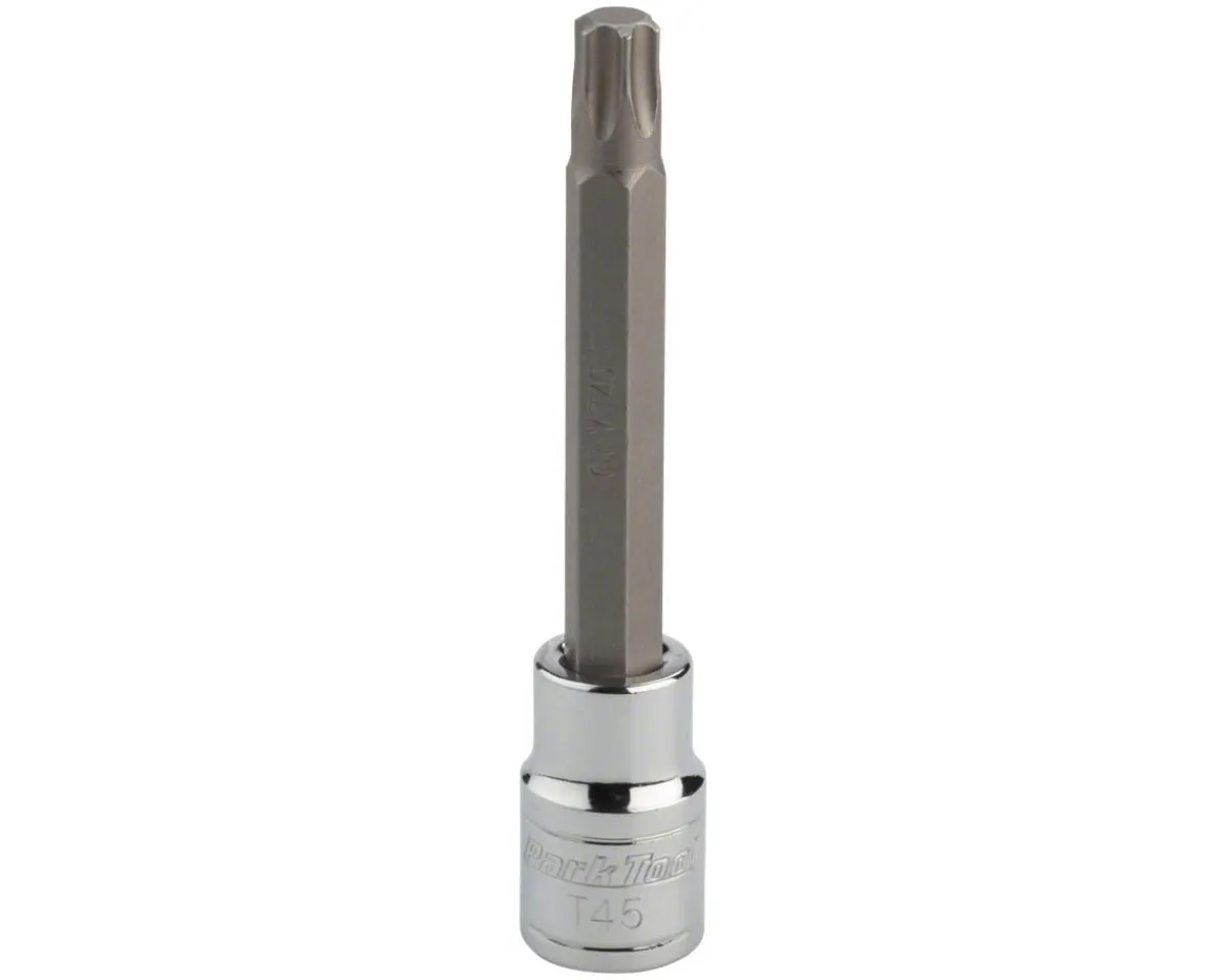 Park Tool Tools|Long Reach Hex Bit (For SBS/SKT) (68mm Length) (T45) (3/8" Drive)