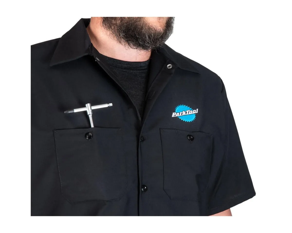 Park Tool Casual Clothing|MS-3 Mechanic's Shirt (Black) (M)