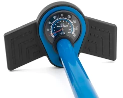 Park Tool Pumps & Co2|Pumps & Co2|PFP-10 Home Mechanic Floor Pump (Blue/Black)