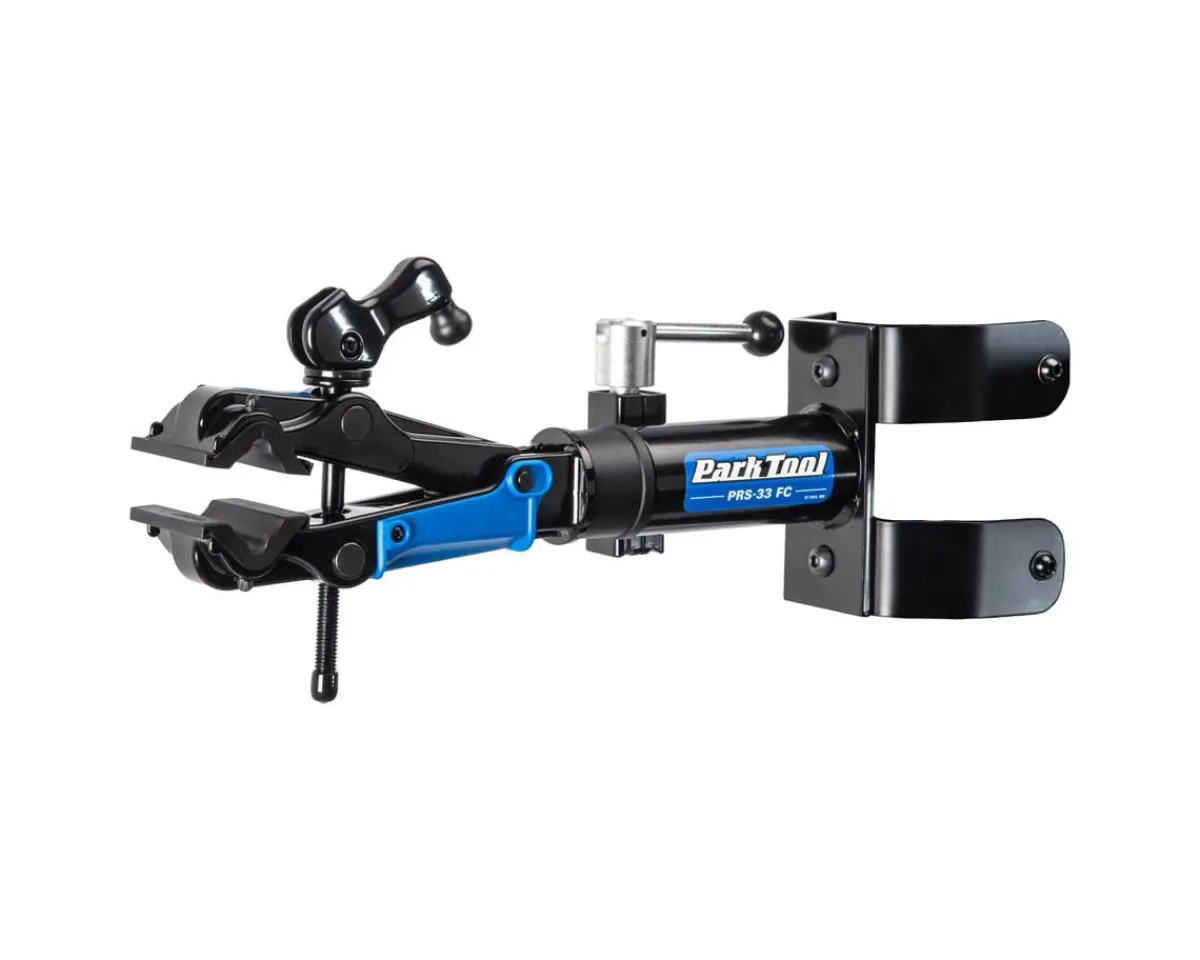 Park Tool Bike Repair Stands|PRS-33 FC Fixed-Height Clamp Add-On Kit for PRS-33/PRS-33.2 (Black)