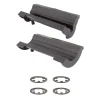 Park Tool Bike Repair Stands|Repair Stand Replacement Jaw Covers (Black) (Pair) (For PCS-1/PCS-2) (#467G)