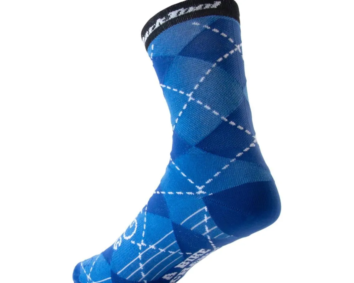 Park Tool Clothing Accessories|Shoes, Socks, & Footwear|SOX-5 Cycling Socks (Blue) (S/M)
