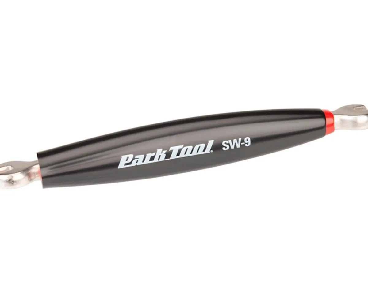 Park Tool Tools|SW-9 Double-Ended Spoke Wrench (Black)