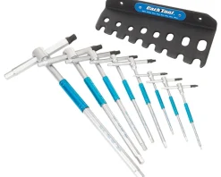 Park Tool Tools|THH Sliding T-Handle Hex Wrenches (Silver/Blue) (Complete Set)