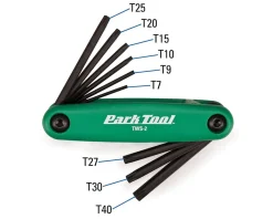 Park Tool Tools|TWS2C Torx Compatible Star-Shaped Driver Set