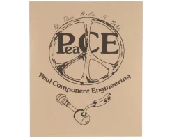 Paul Components Brakes|Flat Mount Adapter Bracket (Black) (140/160mm Front)