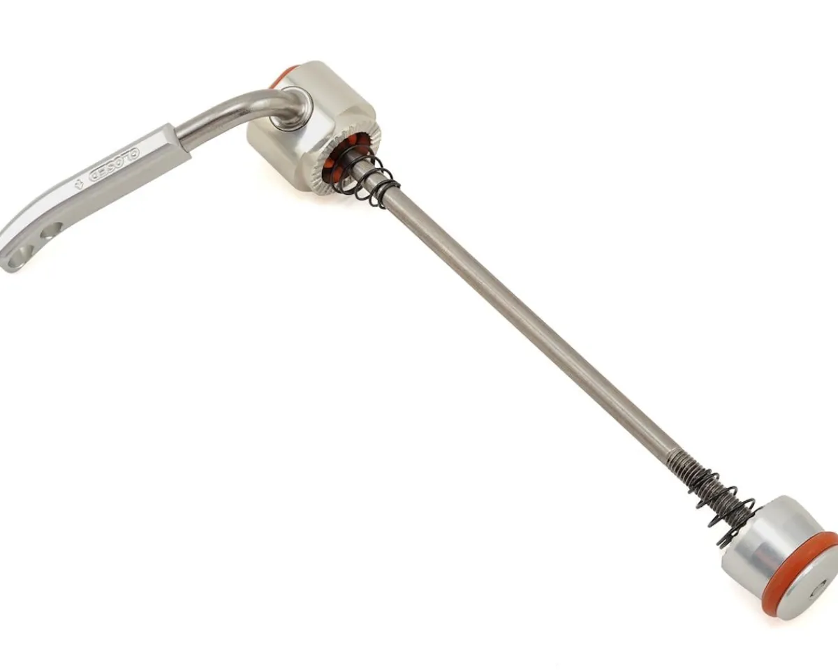 Paul Components Wheels & Parts|Front Quick-Release Skewer (Silver/Orange) (100mm)