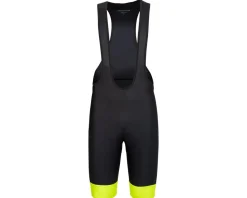 Pearl iZUMi Shorts & Bibs|Attack Bib Shorts (Black/Screaming Yellow) (L)