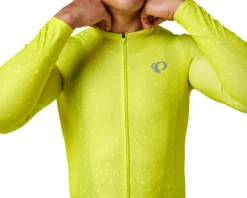 Pearl iZUMi High Vis & Reflective|Holiday Shopping|Attack Long Sleeve Jersey (Screaming Yellow Splatera) (L)