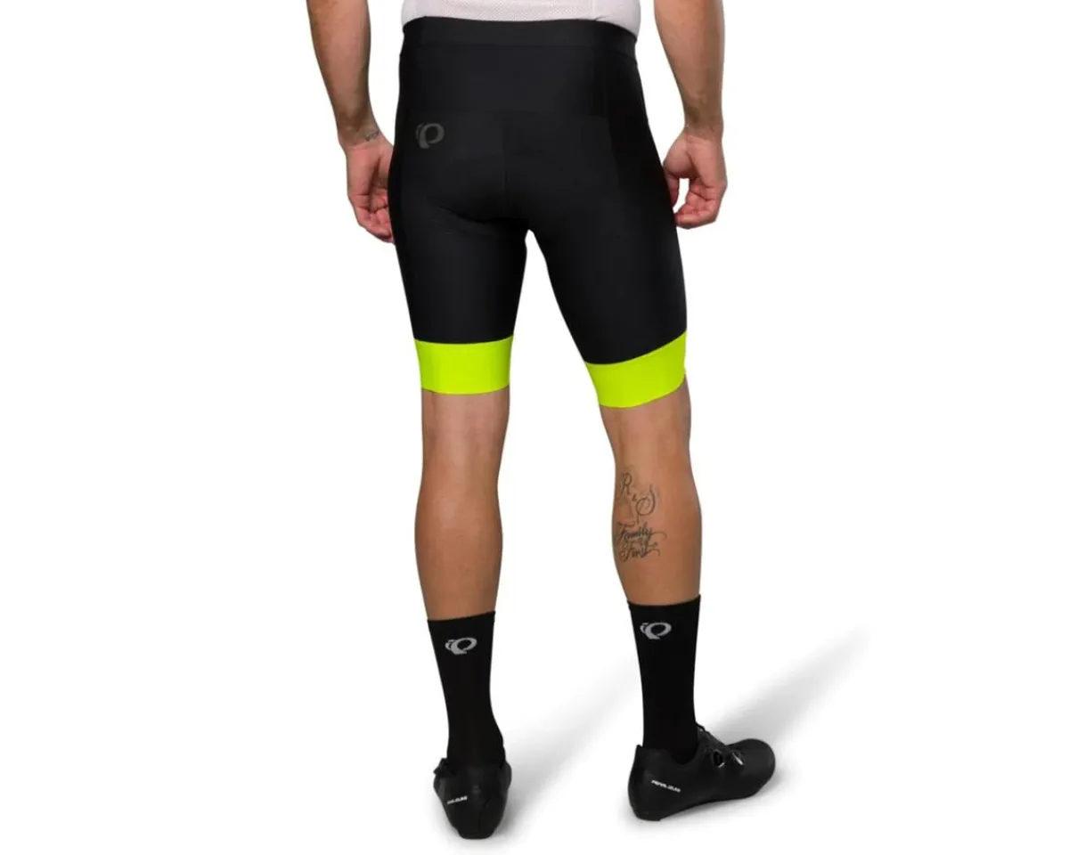 Pearl iZUMi High Vis & Reflective|Holiday Shopping|Attack Shorts (Black/Screaming Yellow) (L)