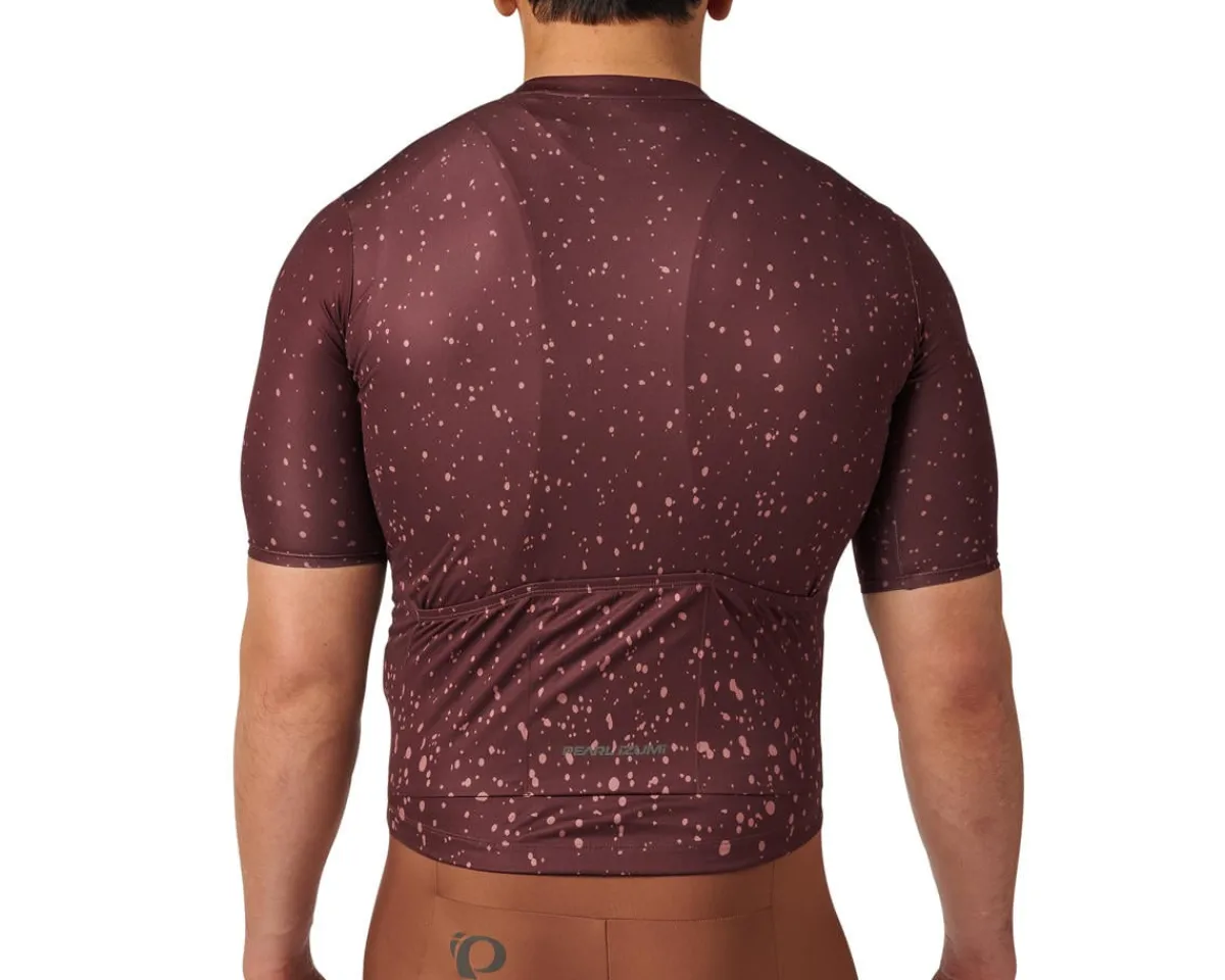 Pearl iZUMi Jerseys|Summer Essentials|Attack Short Sleeve Jersey (Bitter Chocolate Splatera) (L)