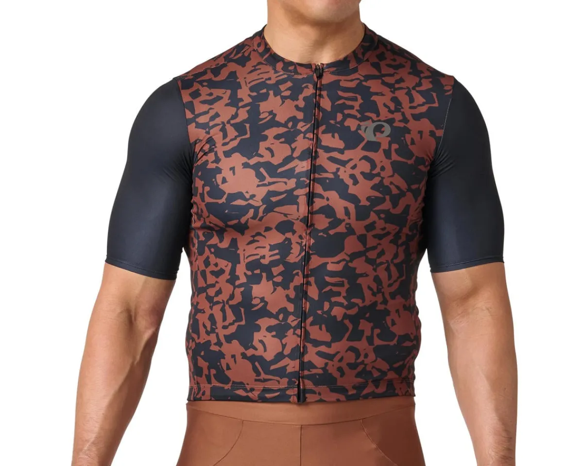 Pearl iZUMi Jerseys|Summer Essentials|Attack Short Sleeve Jersey (Root Beer Crumple) (L)