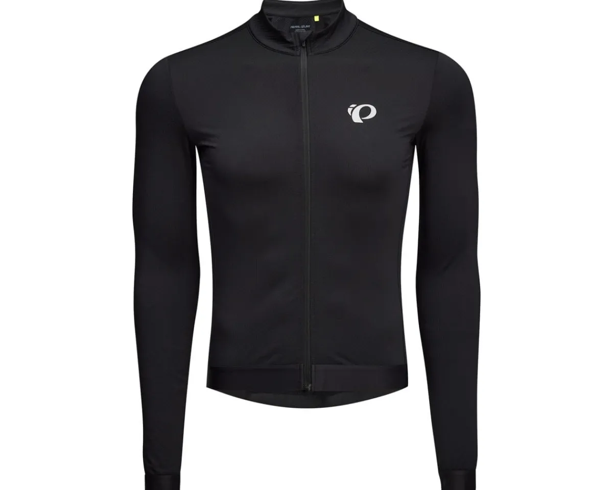 Pearl iZUMi Jerseys|Attack Thermal Long Sleeve Jersey (Black) (S)