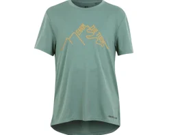Pearl iZUMi Holiday Shopping|Summer Essentials|Jr Summit Short Sleeve Jersey (Pale Pine Earn The Turns) (Youth XS)