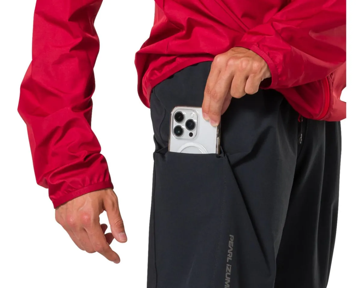 Pearl iZUMi Tights & Pants|Men's Hybrid Wind Pants (Black) (M)