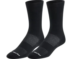 Pearl iZUMi Clothing Accessories|Shoes, Socks, & Footwear|Merino Trail 7" Socks (Black) (S)