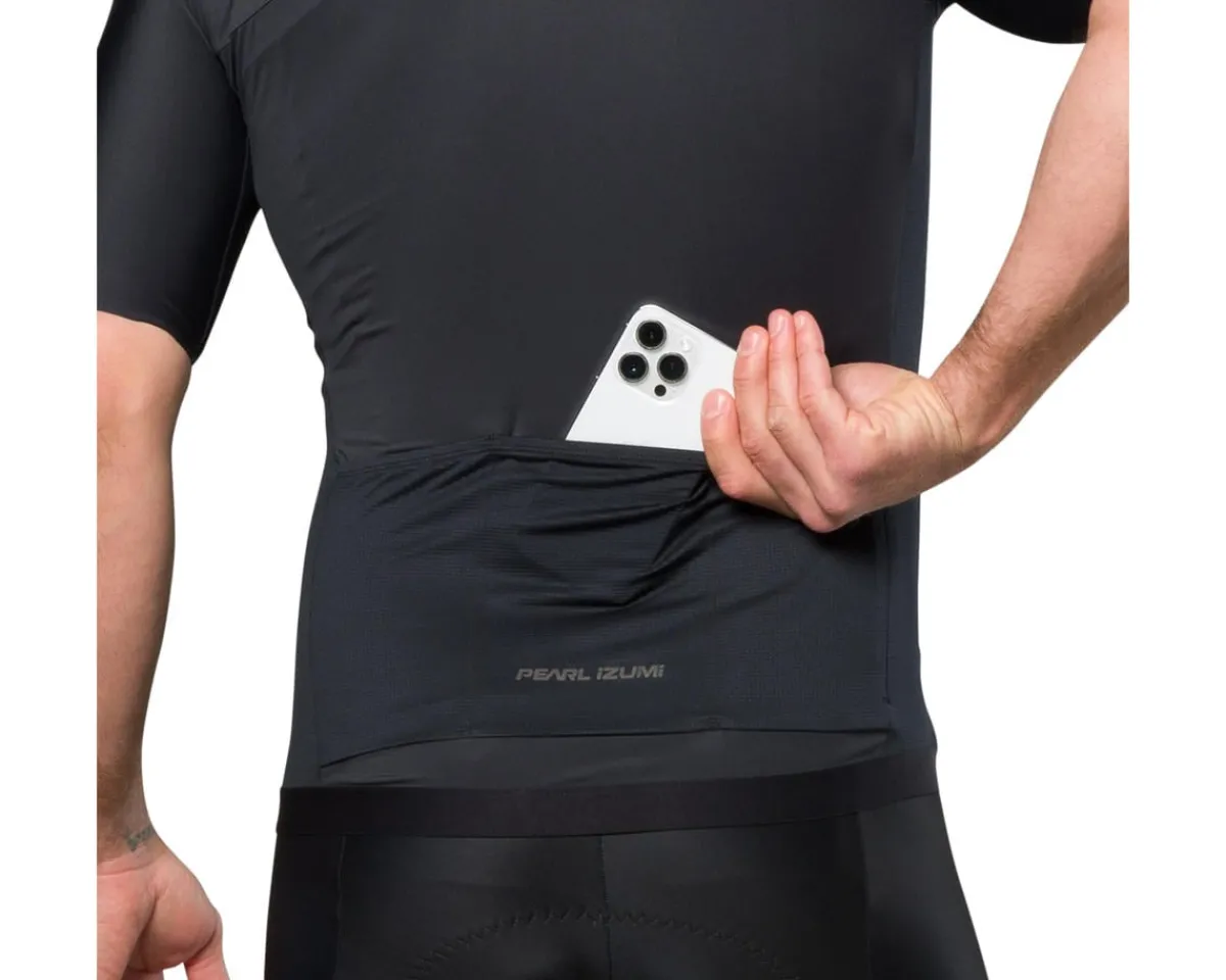 Pearl iZUMi Jerseys|Summer Essentials|PRO Short Sleeve Jersey (Black) (S)