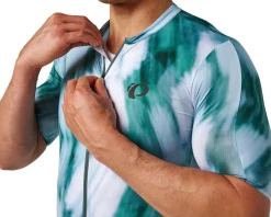 Pearl iZUMi Jerseys|Summer Essentials|Pro Short Sleeve Jersey (Balsam Green Photoblur) (L)