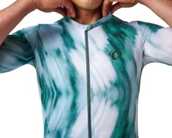 Pearl iZUMi Jerseys|Summer Essentials|Pro Short Sleeve Jersey (Balsam Green Photoblur) (L)