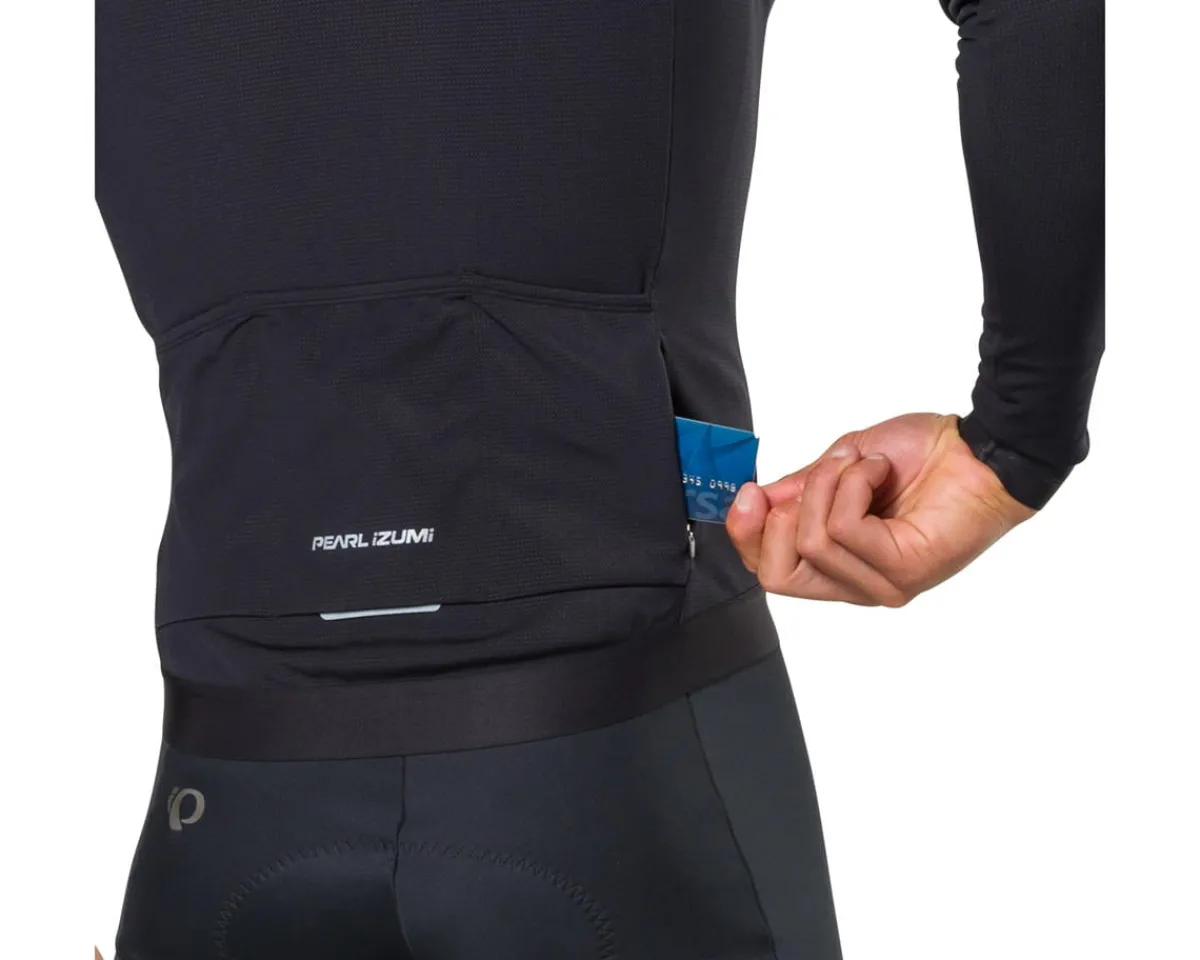 Pearl iZUMi Jerseys|Pro Thermal Long Sleeve Jersey (Black) (S)