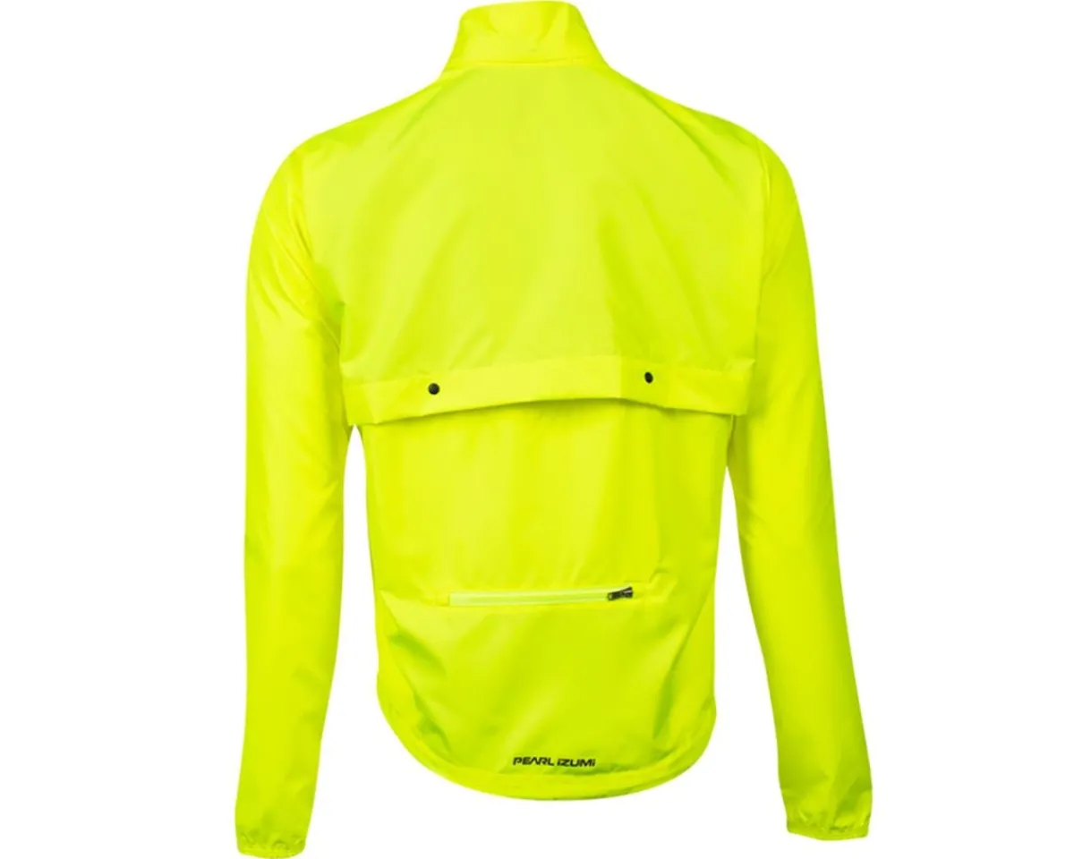 Pearl iZUMi Jackets & Vests|High Vis & Reflective|Quest Barrier Convertible Jacket (Screaming Yellow) (M)